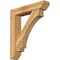 Ekena Millwork Imperial Slat Rough Sawn Bracket w/ Offset Brace, Western Red Cedar, 8"W x 38"D x 44"H BKT0806X38X44IMP06RWR - alternate 1